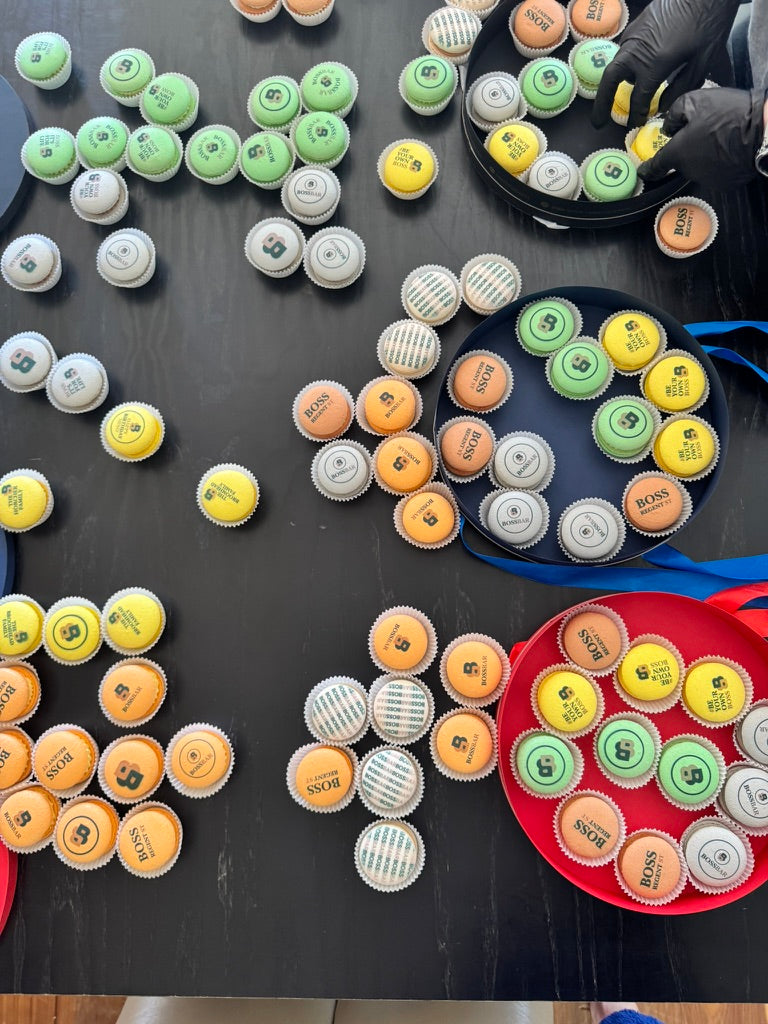 Macarooner x Hugo Boss - Turning Brand Identity into Edible Art